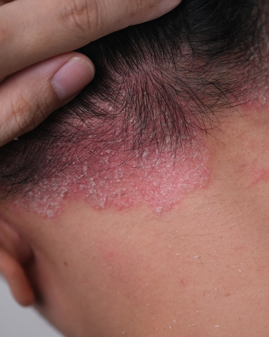Psoriasis - Neck